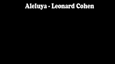 Aleluya - Leonard Cohen - Subtitulado