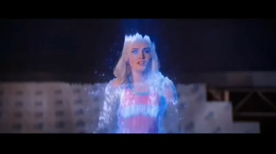 Addison teleports into mothership