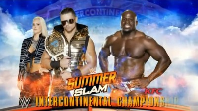 The Miz (C) (with Maryse) vs. Apollo Crews - Summerslam 2016 (Full Match)